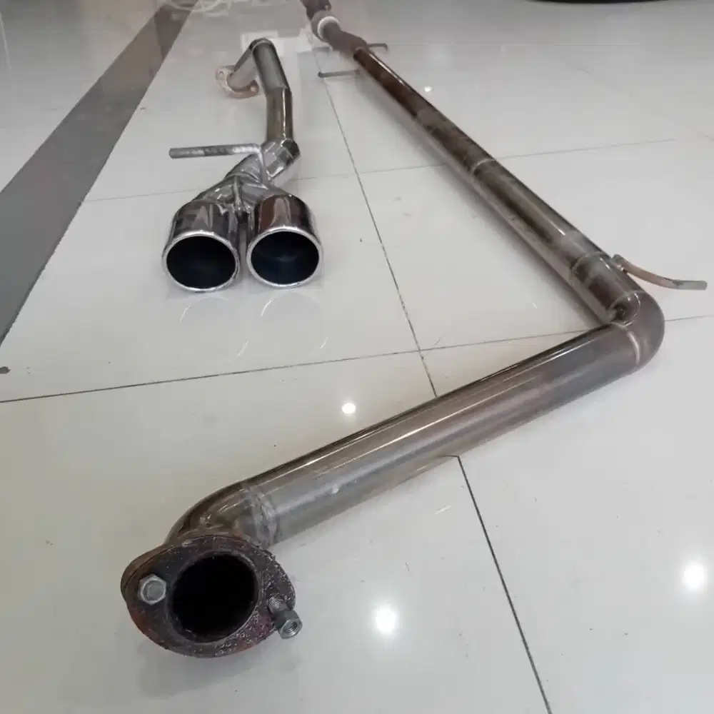 Exhaust Racing Custom Volkswagen Polo MK5 — Bolt-On Tanpa Las