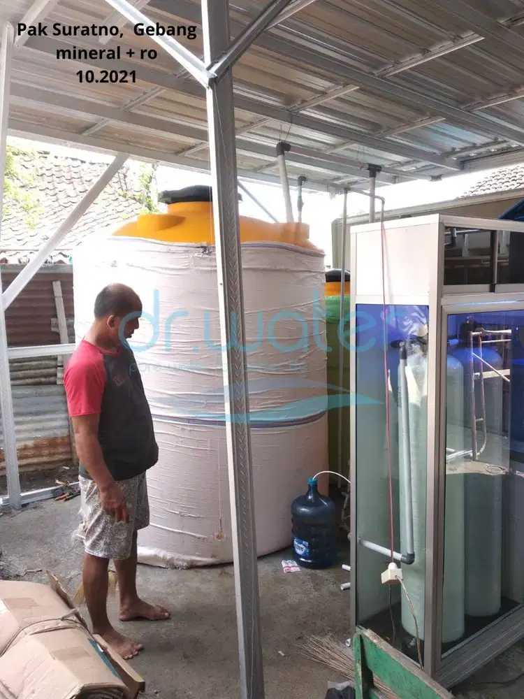 Paket Lengkap Mulai Usaha Air Isi Ulang dari Nol! Hanya di DR.WATER