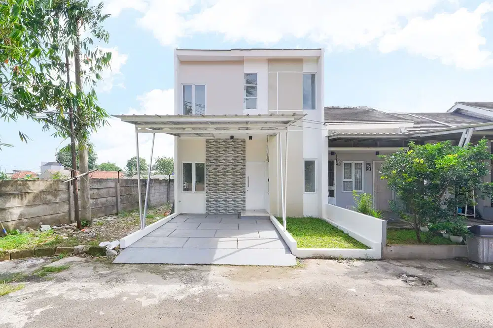 Rumah 2 Lt SHM 10 Mnt ke Gerbang Tol BSD Barat 1 Dibantu KPR J-11480