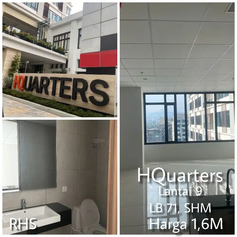 HQuarters Apartment SoHo Baru Luas 71