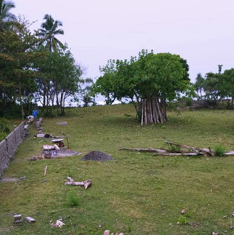 Freehold Land Beach View in Krui Lampung, Indonesia