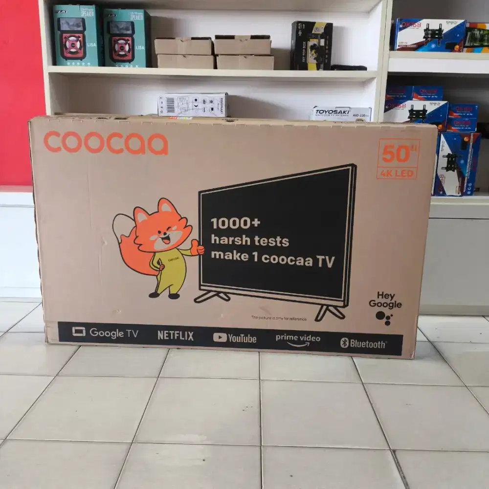 COOCAA GOOGLE TV 50INCH 4K UHD PROMO TERBATAS GARANSI RESMI