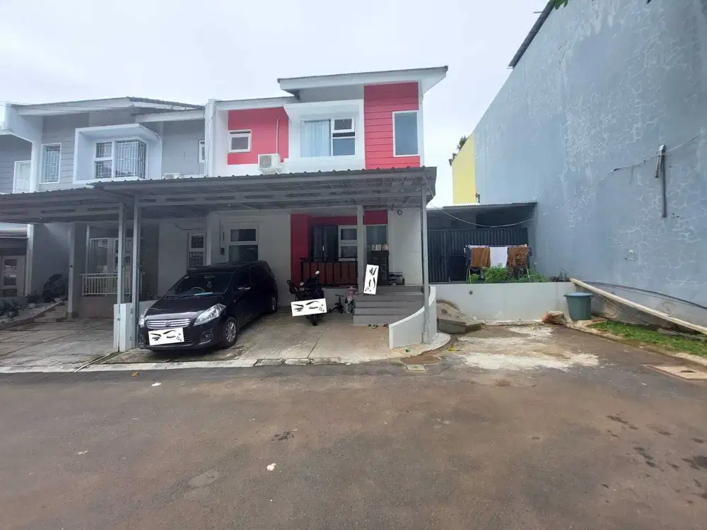 Jual Rumah Minimalis 2 Lantai di Serpong Green Park 1 Bisa KPR J-16351