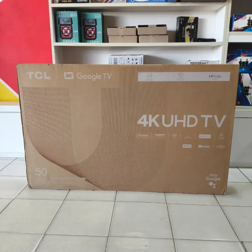 TCL GOOGLE TV 50INCH 4K UHD PROMO TERBATAS BISA KREDIT TANPA DP