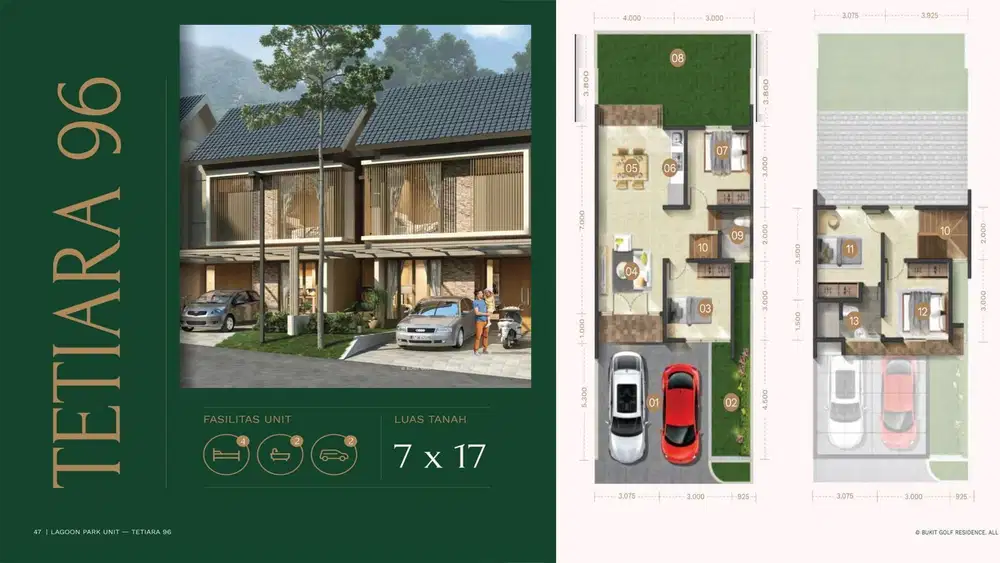 Rumah Primary Luas Dkt TSM Cibubur Siap Huni Dibantu KPR