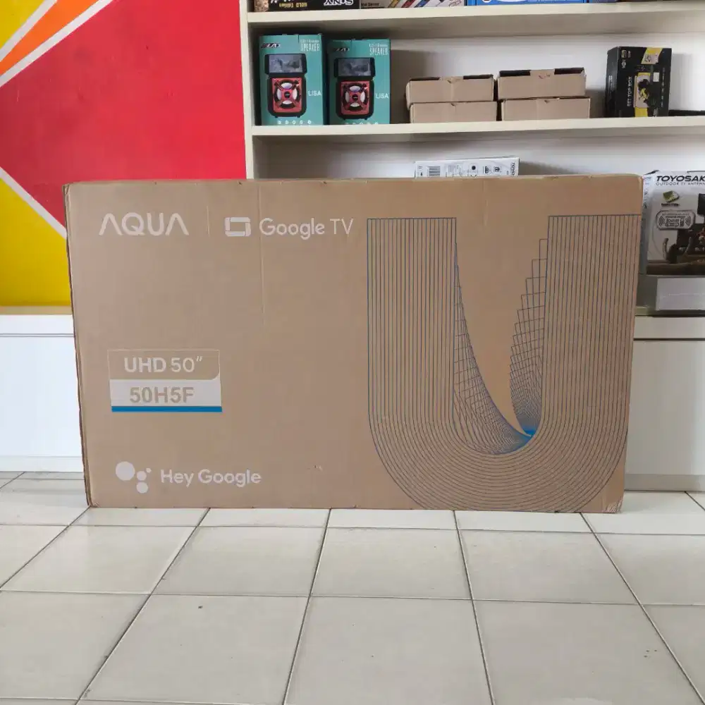 AQUA GOOGLE TV 50INCH 4K UHD PROMO TERBATAS BISA KREDIT TANPA DP