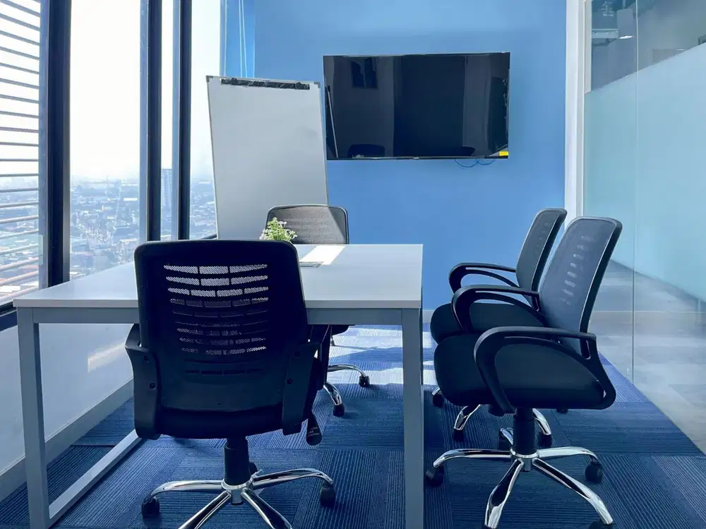 Akses satu harga ke ruang kantor profesional untuk 4 orang di HQ HQuarters