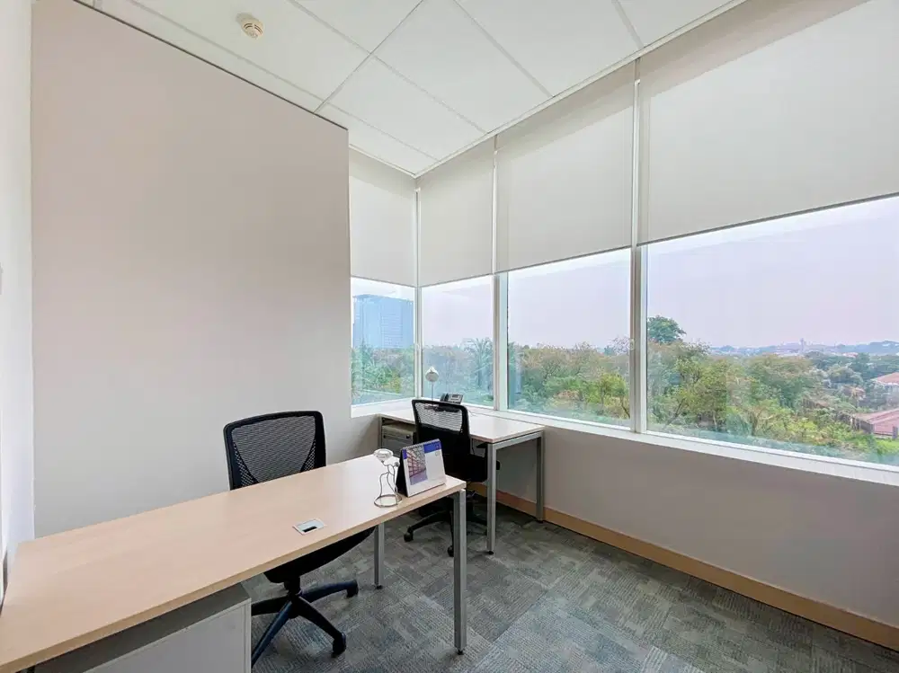 Akses satu harga ke ruang kantor profesional untuk 5 orang di HQ Plaza Oleos