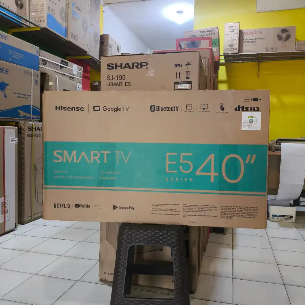HISENSE GOOGLE TV 40INCH PROMO TERBATAS BISA KREDIT TANPA DP