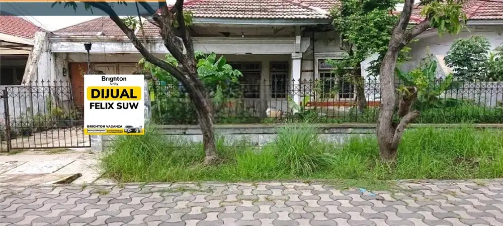 Jual Rumah Hit Tanah  Manyar indah