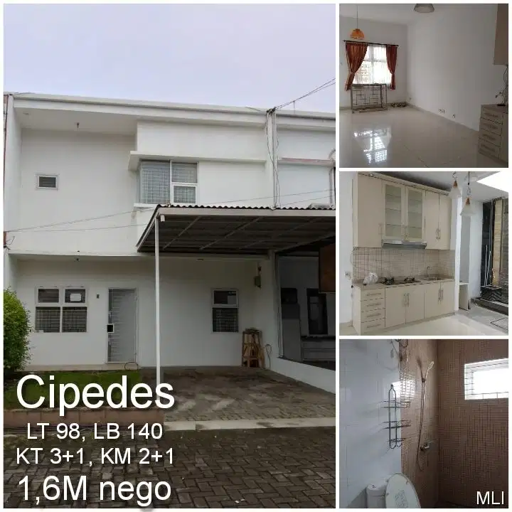 Rumah di Sukajadi Cipedes Dalam Cluster