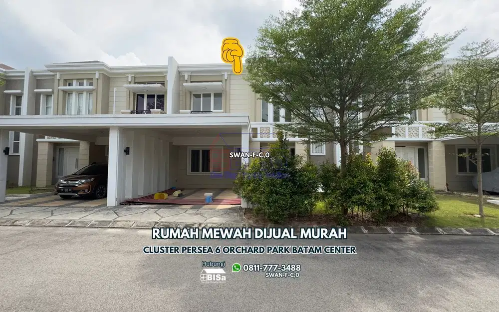 Cluster Persea 6 Orchard Park Batam Center Dijual Murah - Butuh Renovasi