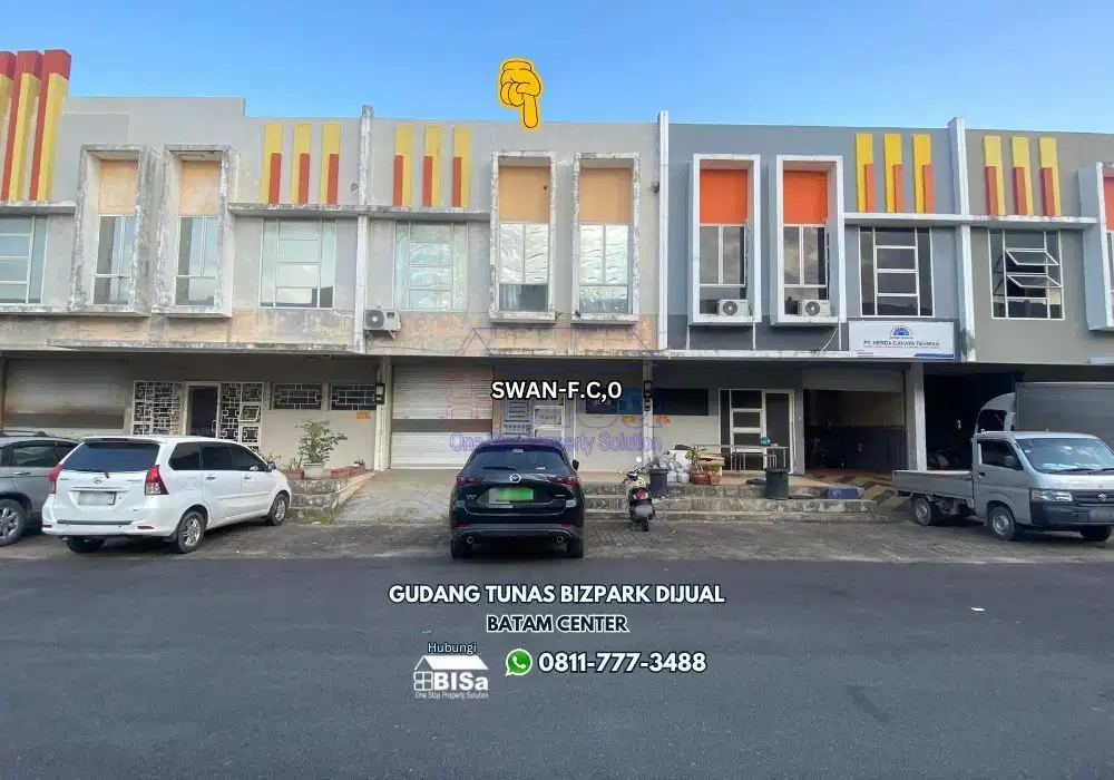 Gudang Siap Pakai di Kawasan Industri Tunas Bizpark Dijual