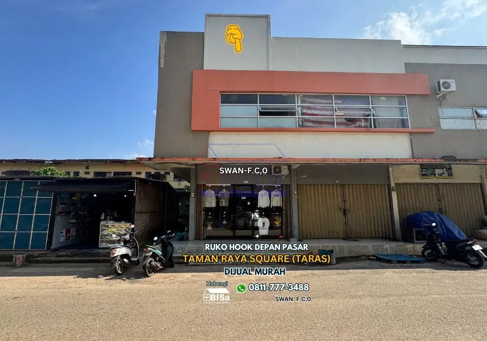 Ruko Hook Taman Raya Square (TARAS) Batam Center