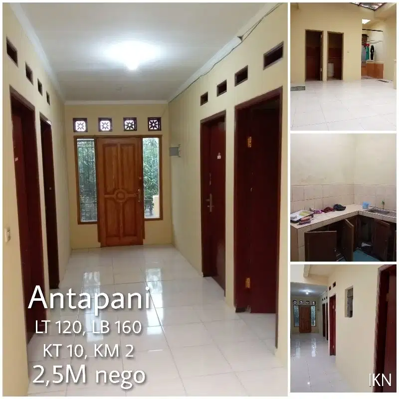 Rumah Kos Bangunan Kokoh Dekat Griya Antapani