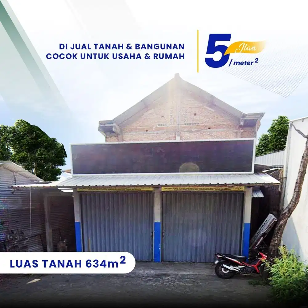 Dijual Bangunan dan Tanah di Imogiri Timur Bantul Yogyakarta