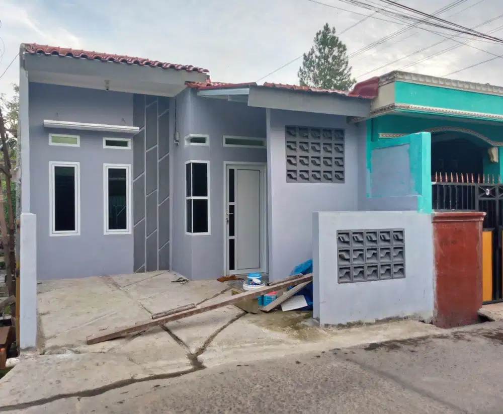 Rumah Cicilan Murah 15 Mnt ke Stasiun Depok Dibantu KPR J-28363