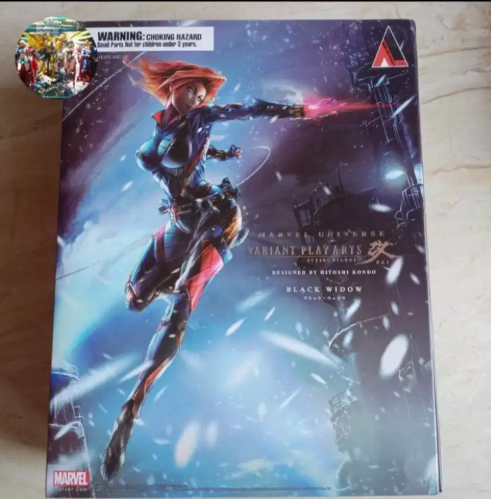 Play Arts Kai - BLACK WIDOWS ORIGINAL SQUARE ENIX