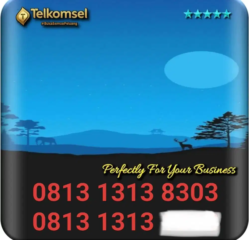 nomor cantik simpati