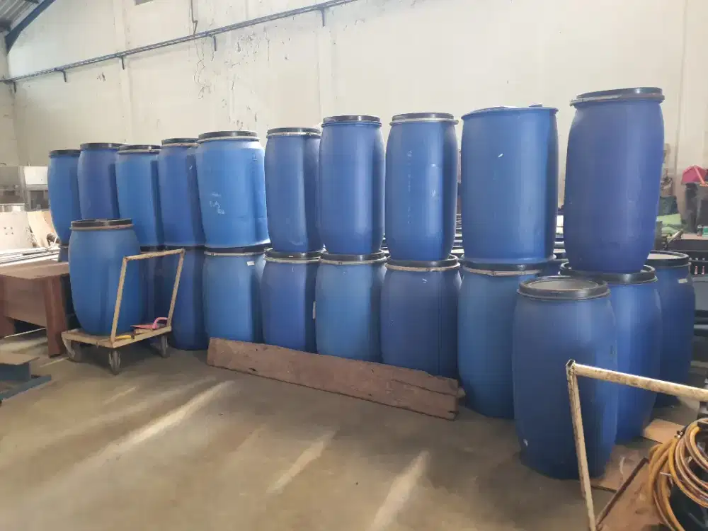 Jual tong plastik 200 liter