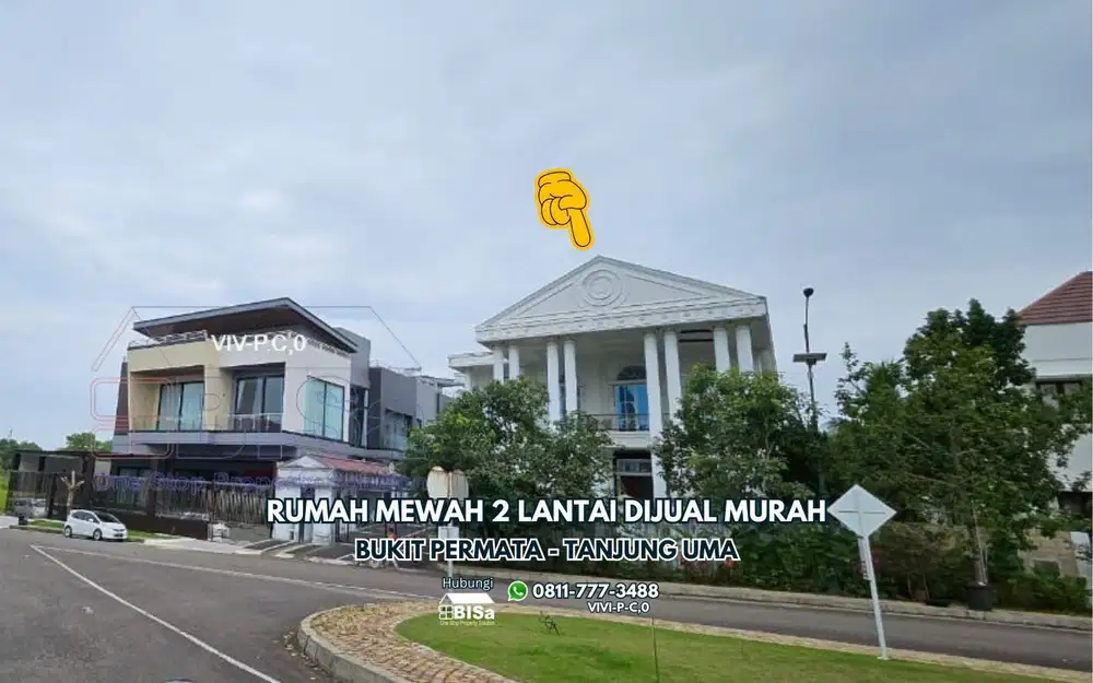 Rumah Mewah Single House di Bukit Permata Pusat Kota Batam