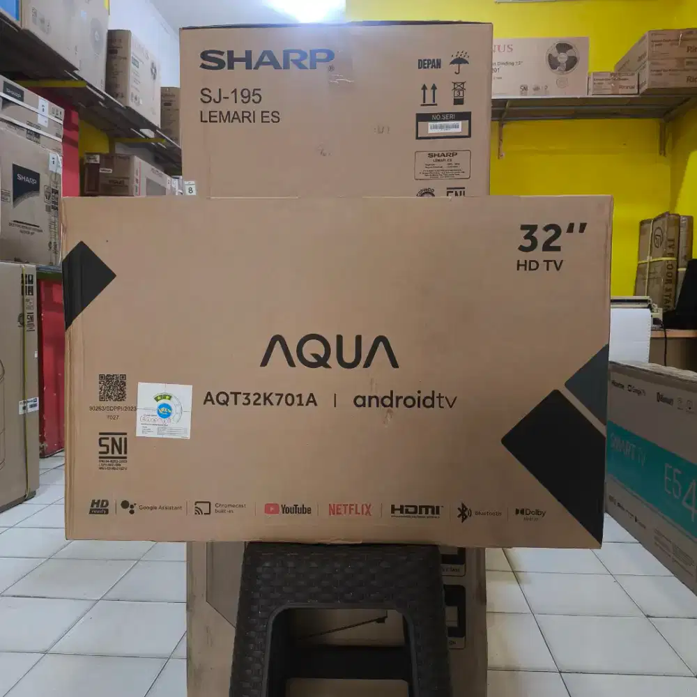 AQUA ANDROID TV 32INCH PROMO TERBATAS GARANSI RESMI