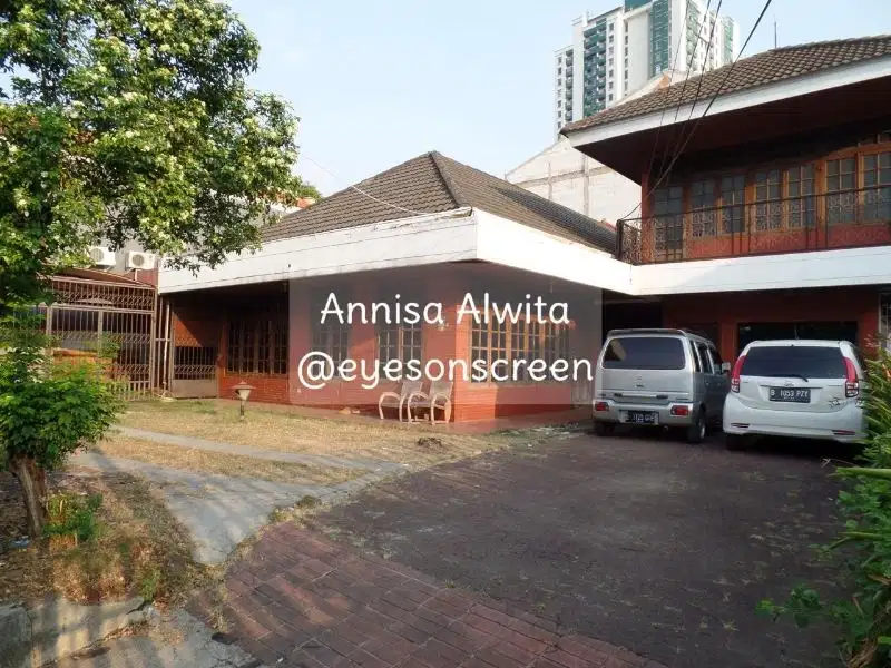 Rumah Langsung Pemilik Di Pinggir Jalan Raya Salemba Tengah