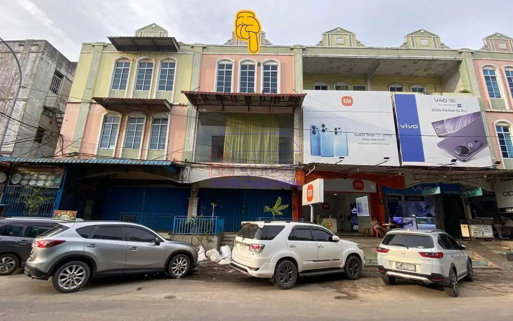 Dijual Ruko 3 Lantai Lokasi Super Strategis di Sungai Panas
