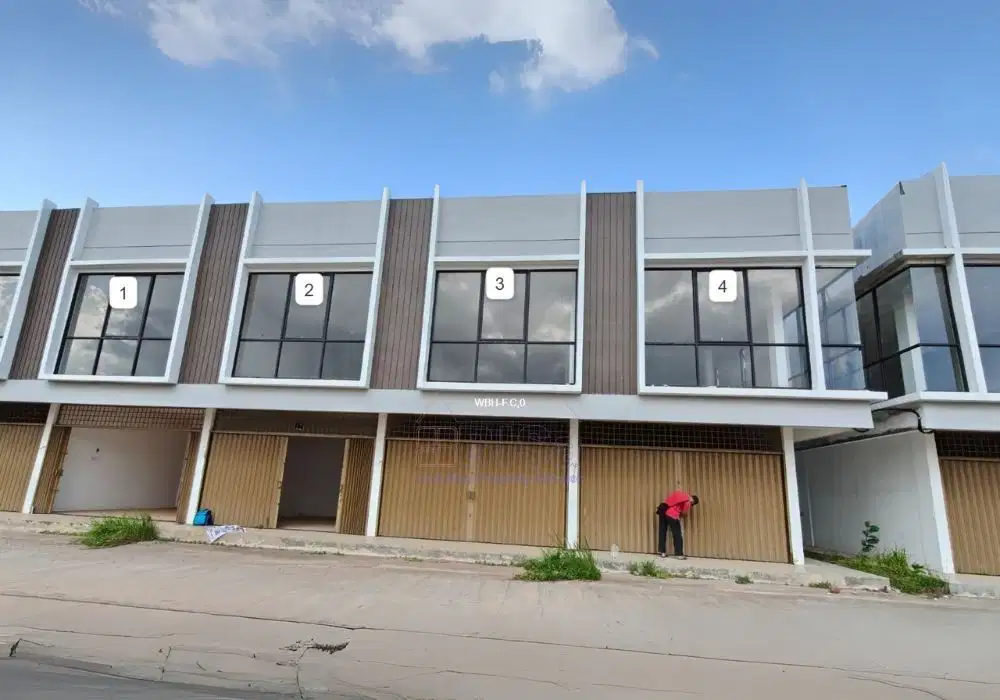 Borong 4 Unit Ruko Sekaligus – Komplek Glory Paris, Batam Centre