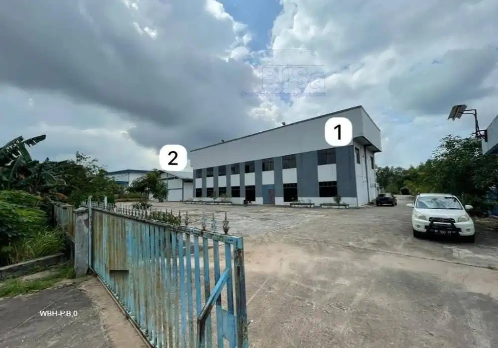 Gudang Manufaktur Siap Pakai di Kawasan Industri Sekupang, Batam