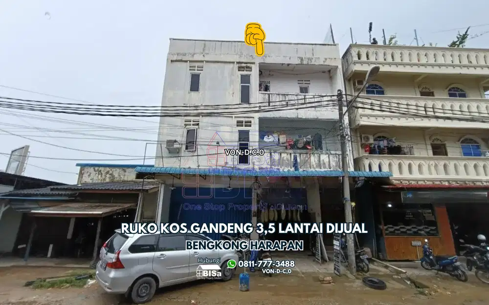 Ruko Kos Gandeng 3,5 LT Lokasi Strategis - Bengkong Harapan Batam