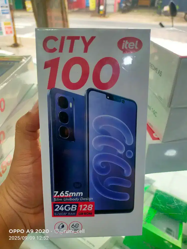 Itel city 100 ram 8/128