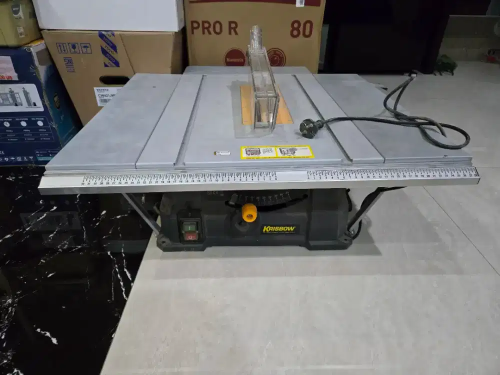 Krisbow table saw 10 inch mesin gergaji meja