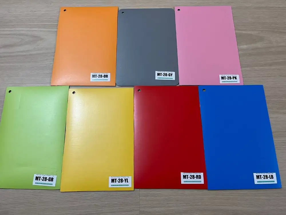 Karpet Vinyl Roll Meta | Vinyl roll Antibakteri warna solid tebal 2 mm