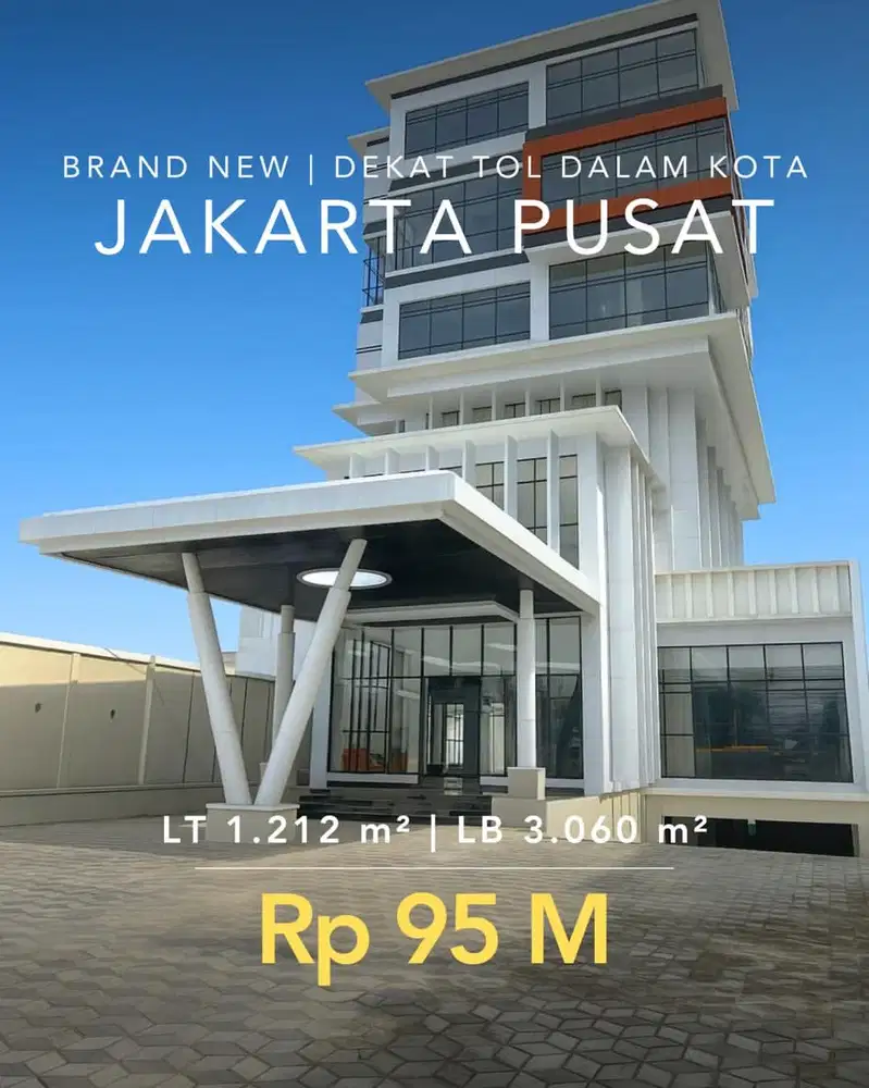 Dijual Gedung Kantor Jakarta Timur Dekat Tol Dalam Kota