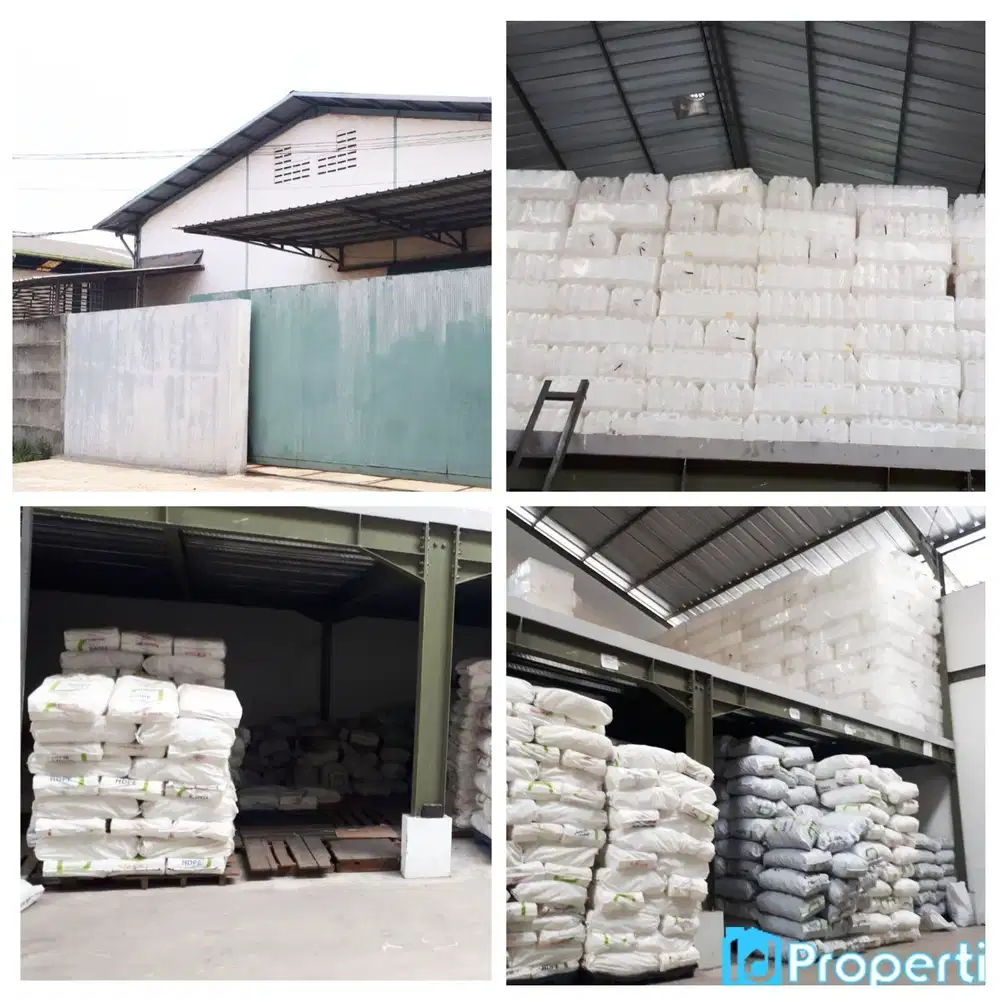 Jual Pabrik Plastik Omset 1M/bln Tangerang 2071m2 Lengkap Mesin Usaha