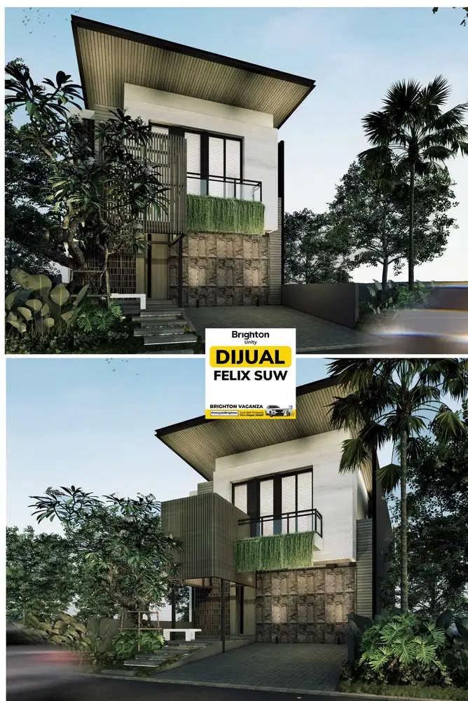 Dijual Rumah Baru 2 lt  Alam Hijau citraland