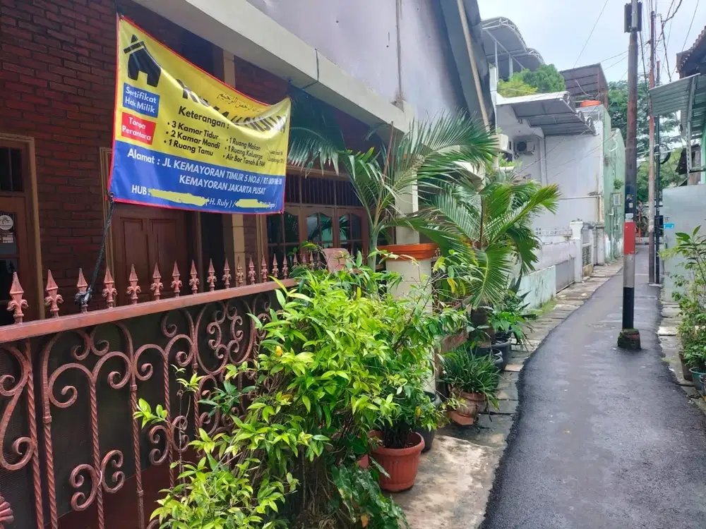 Rumah LT 128 SHM Siap KPR 6 Mnt ke RSU Hermina Kemayoran J-32789