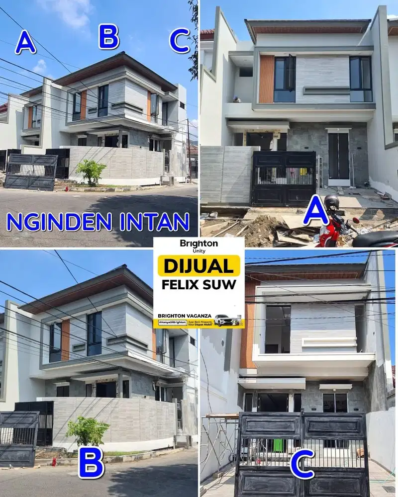 Jual Rumah Baru 2 lt Nginden Intan Timur