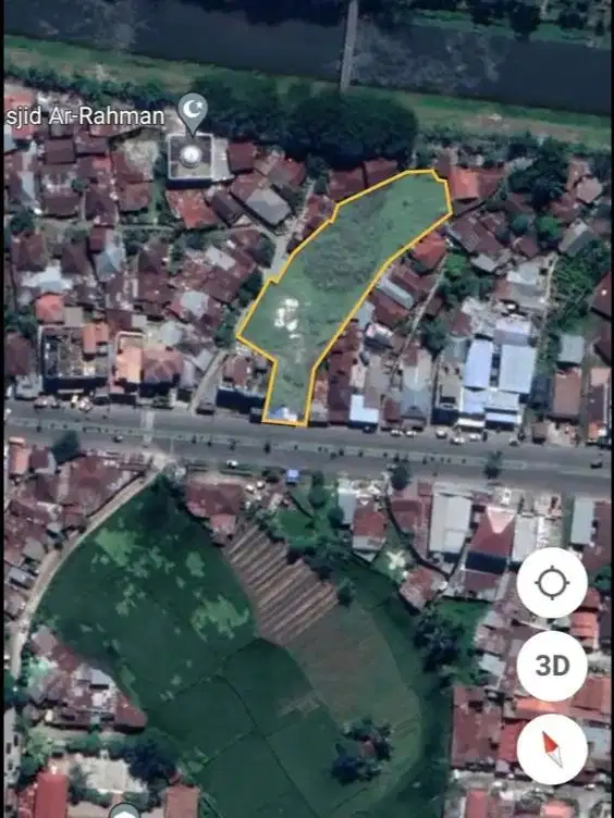 Dijual tanah strategis kota Padang dekat kampus UPI