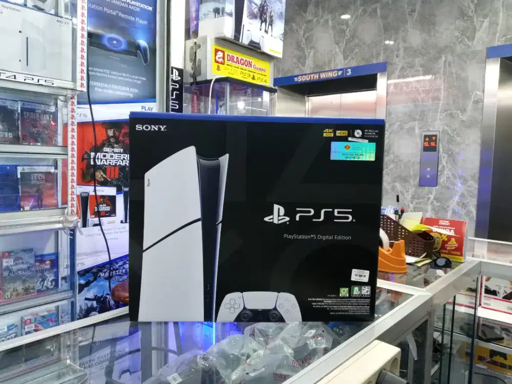 PS 5 Slim Digital Resmi Indo New