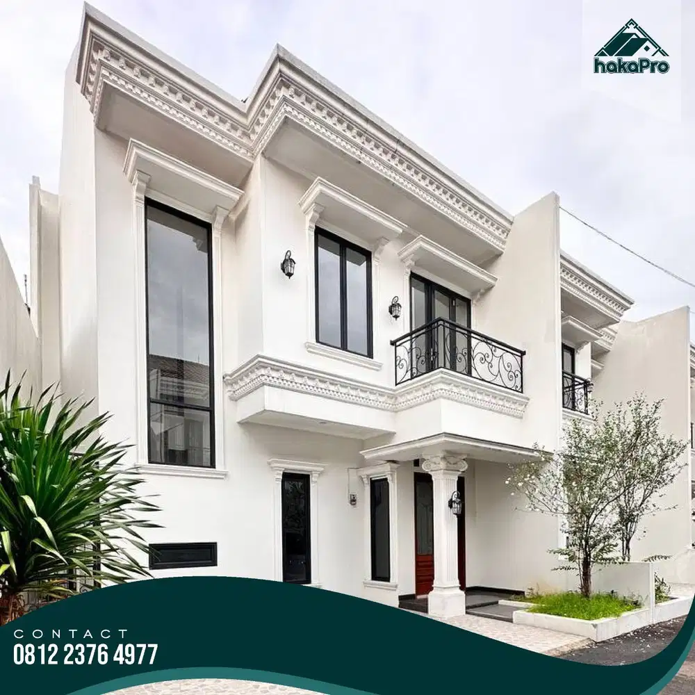 Rumah Dijual Baru Dalam Cluster Bergaya American Klasik Di Pondok Gede - Kota Bekasi [AR094]