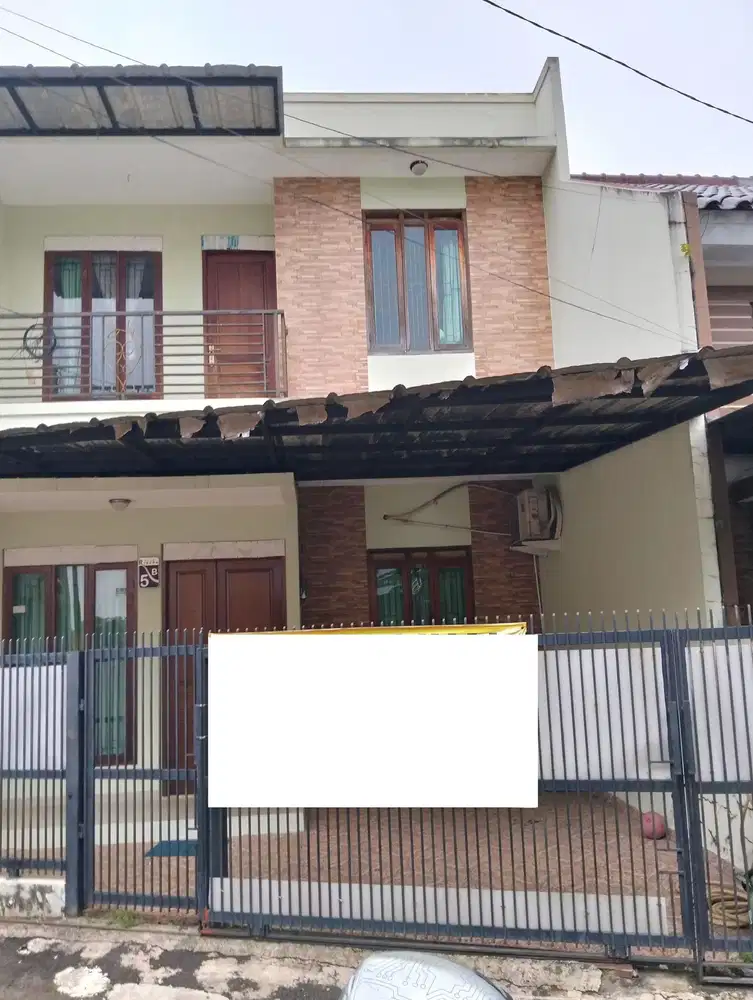 Rumah 2 Lantai 6 Menit ke Gerbang Tol Kukusan 1 SHM Bisa KPR J-19098