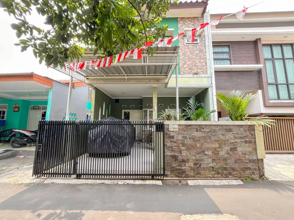 Jual Rumah Seken Terawat 25 Mnt ke MargoCity 2 Lt Dibantu KPR J-24888
