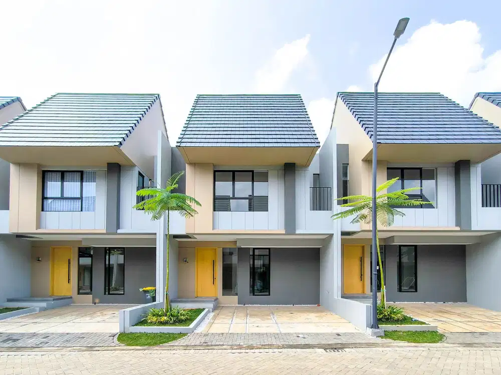 Rumah Idaman 2 Lantai 15 Menit ke Stasiun Serpong Dibantu KPR J-28639