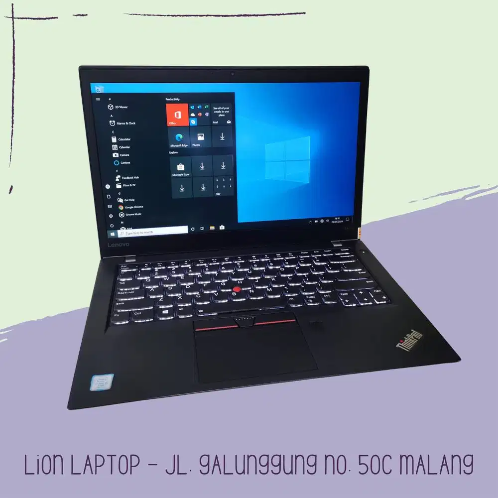 Core i5 Gen 7 RAM 8GB SLIM TOUCHSCREEN Lenovo Thinkpad T470s [09\09]