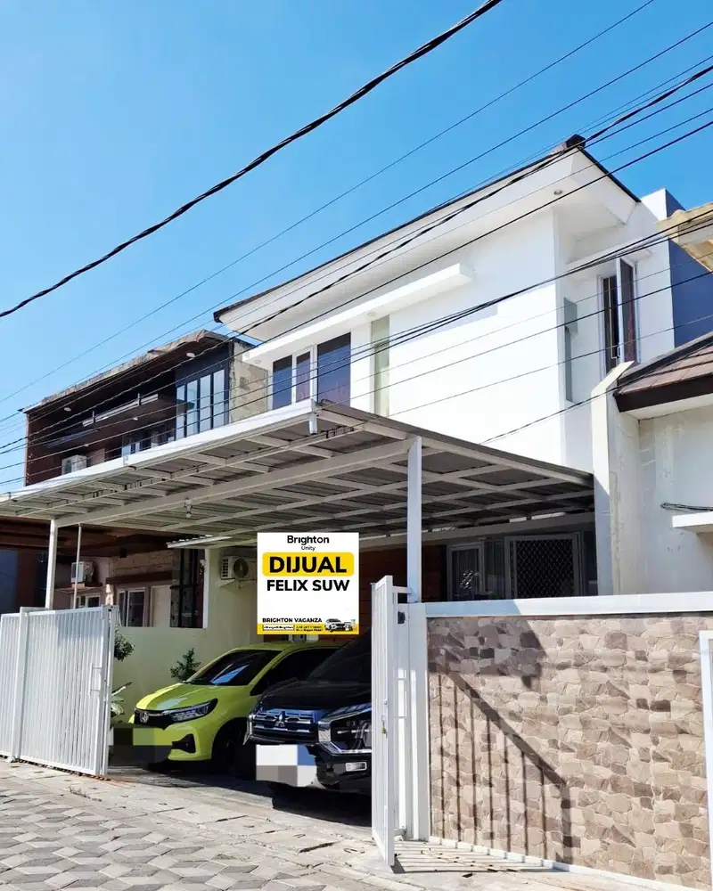 Jual Rumah 2 lt  Rungkut Asri Tengah