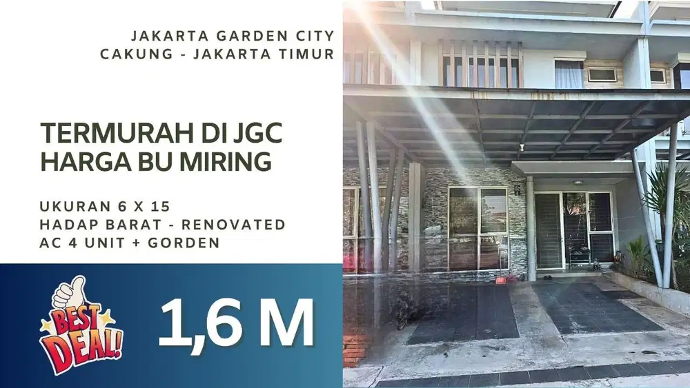 Cluster Missisipi JGC Harga BU Miring