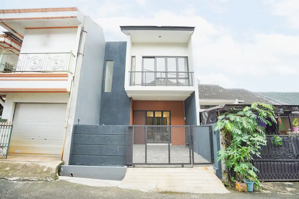 Rumah 2 Lt Hadap Timur 10 Menit ke RS Permata Depok Bisa KPR J-31515