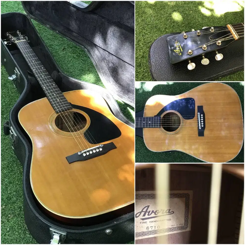 Gitar Vintage Made in Japan th 1960an Super Langka Kolektor Item